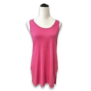 Aerie Tank Top Sleeveless Scoop Neck Barbie Core Racerback Lightweight Pink W S